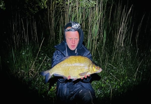 bream fishing at night
